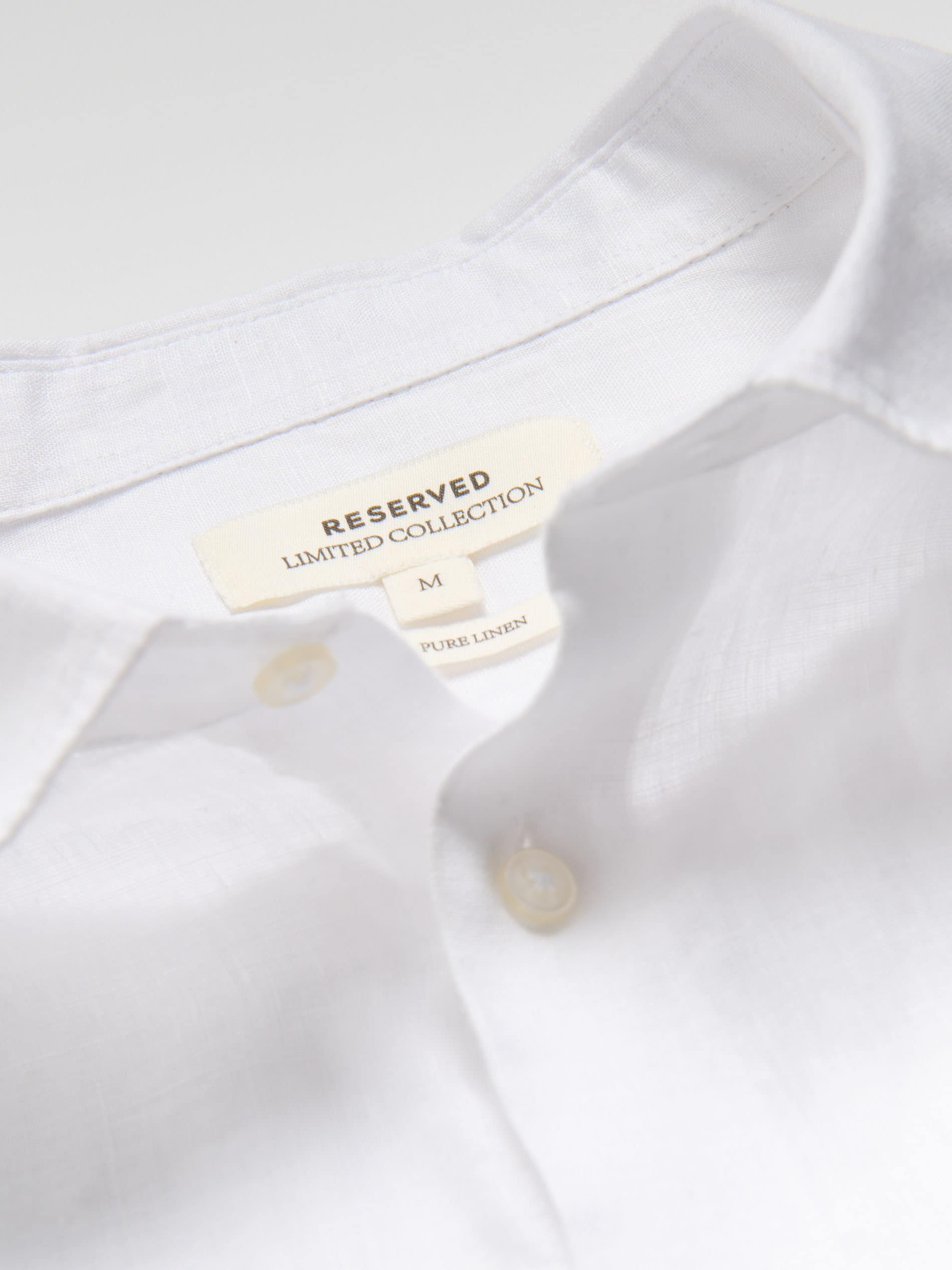 Slim Fit Leinenhemd