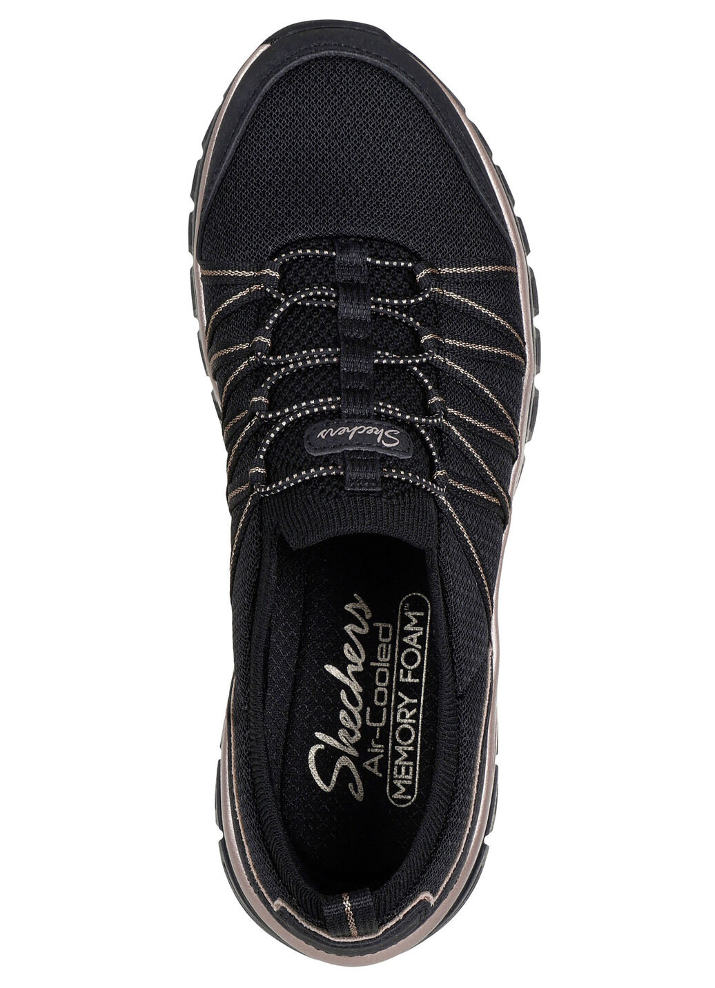 SKECHERS,  trendige Damen-Slipper, aus gestricktem Mesh-Material