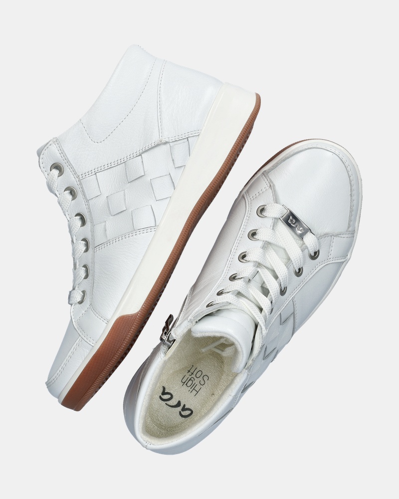 Ara Rome High Hoge sneakers  - wit