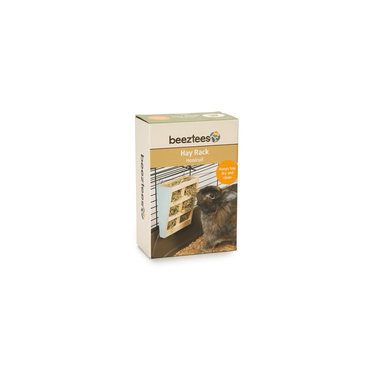 Karlie Beeztess Holz-Heuraufe Rima Mint