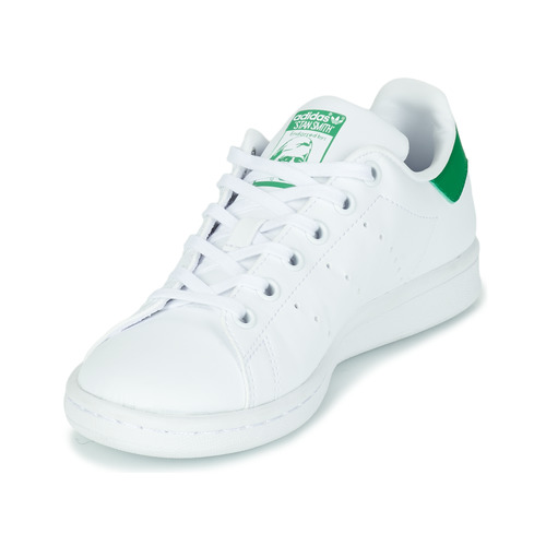 adidas Originals - STAN SMITH J ECO-RESPONSABLE - Blanc / Vert