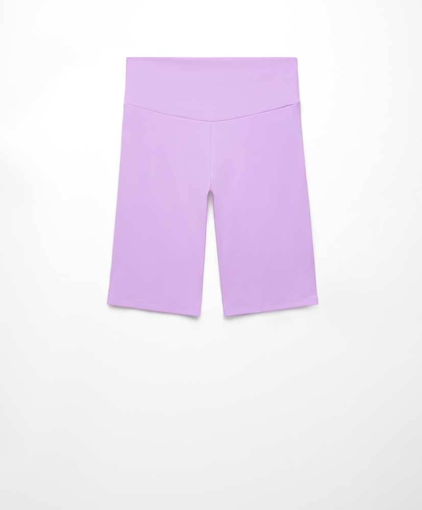 Calça legging de ciclismo Comfortlux de cintura alta, 25 cm