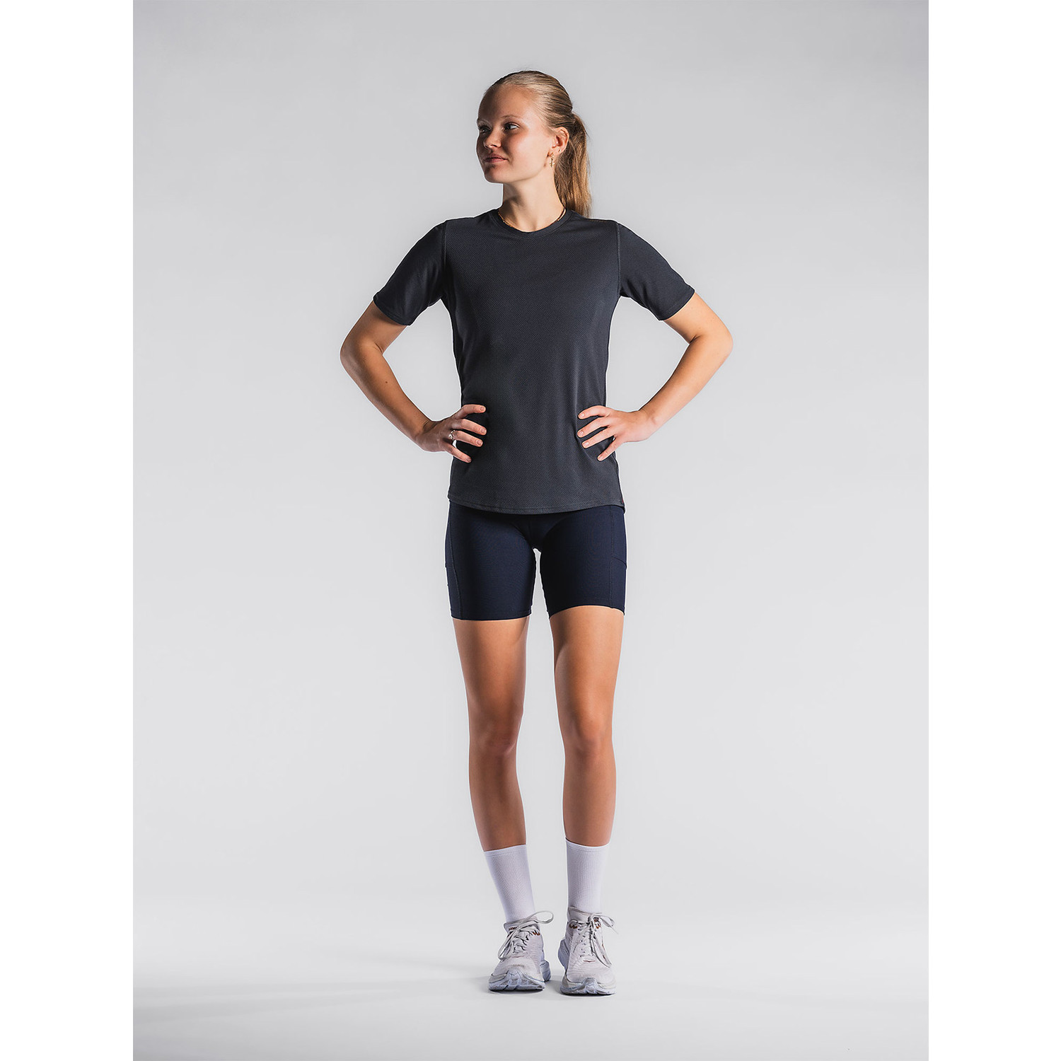 Fusion Run Shirt 2in1 Short Set Dames