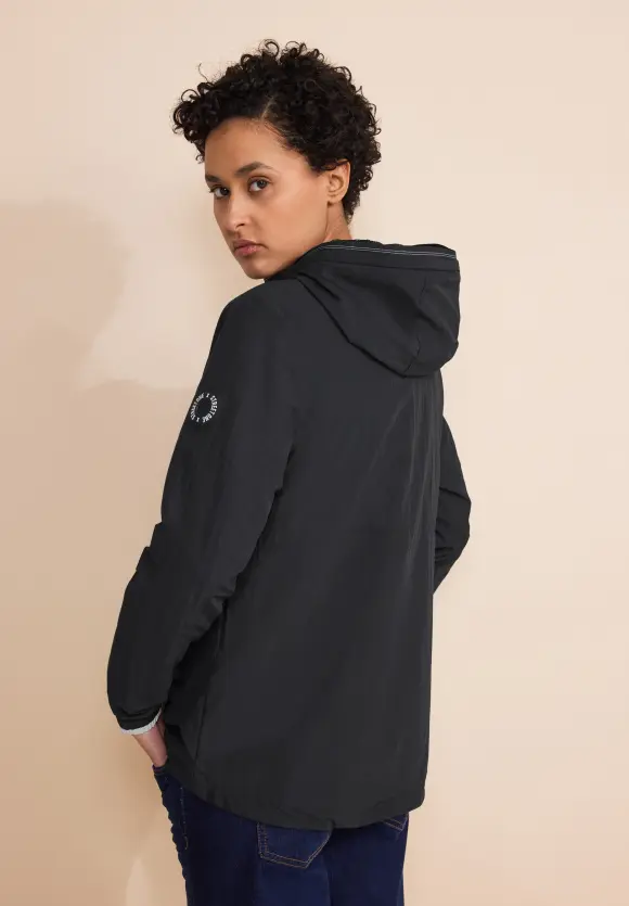 Moderner Windbreaker - Black