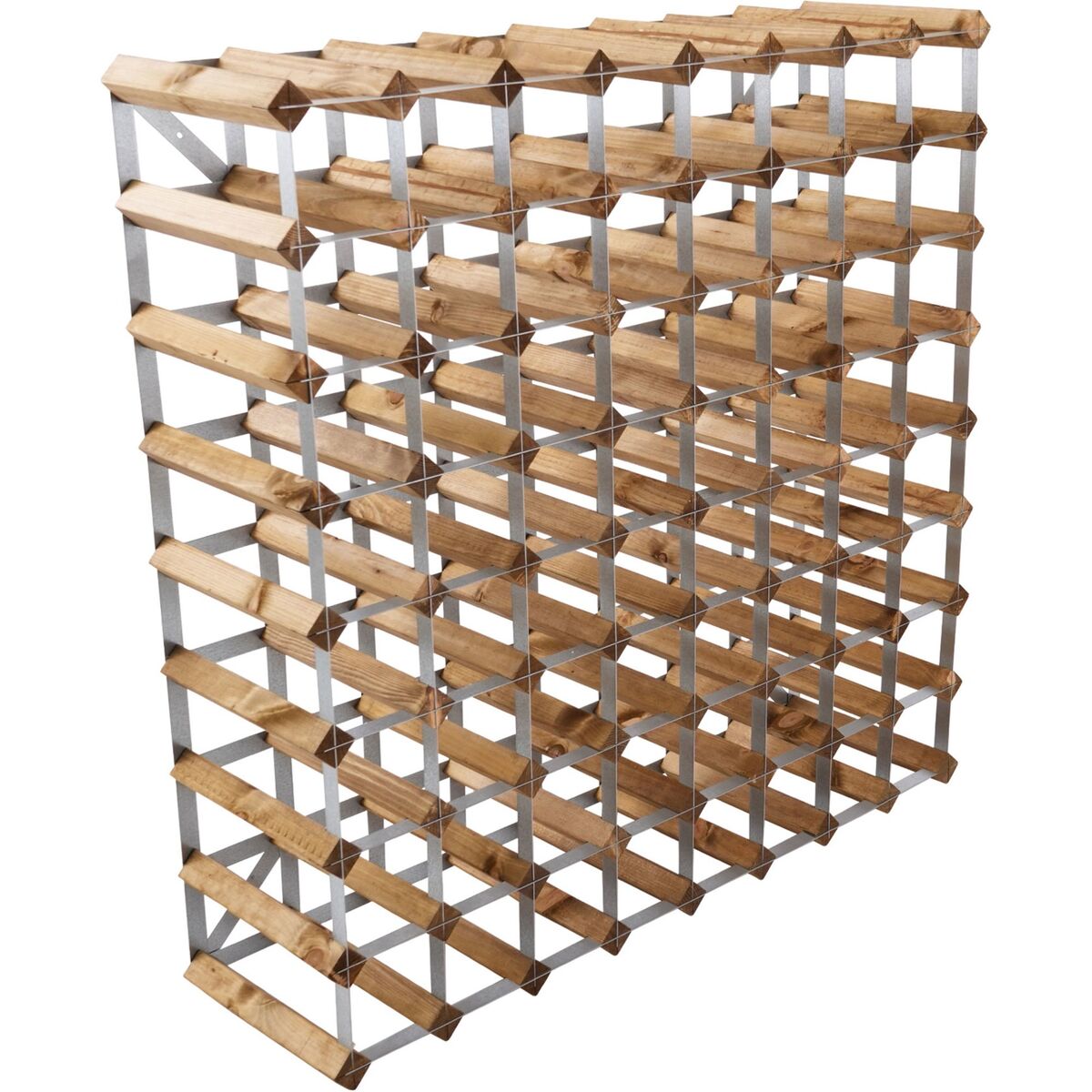 Vinstaitv Påbyggingsbart 72 Flasker Light Oak