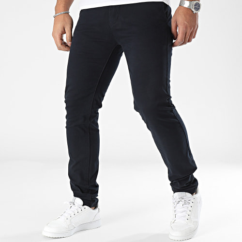 Pantalon Chino Bleu Marine