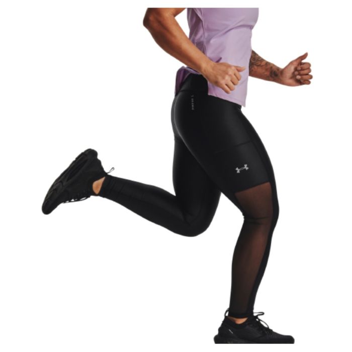 Under Armour Dame Lange tights Iso-Chill Run Ankle Tight Sort