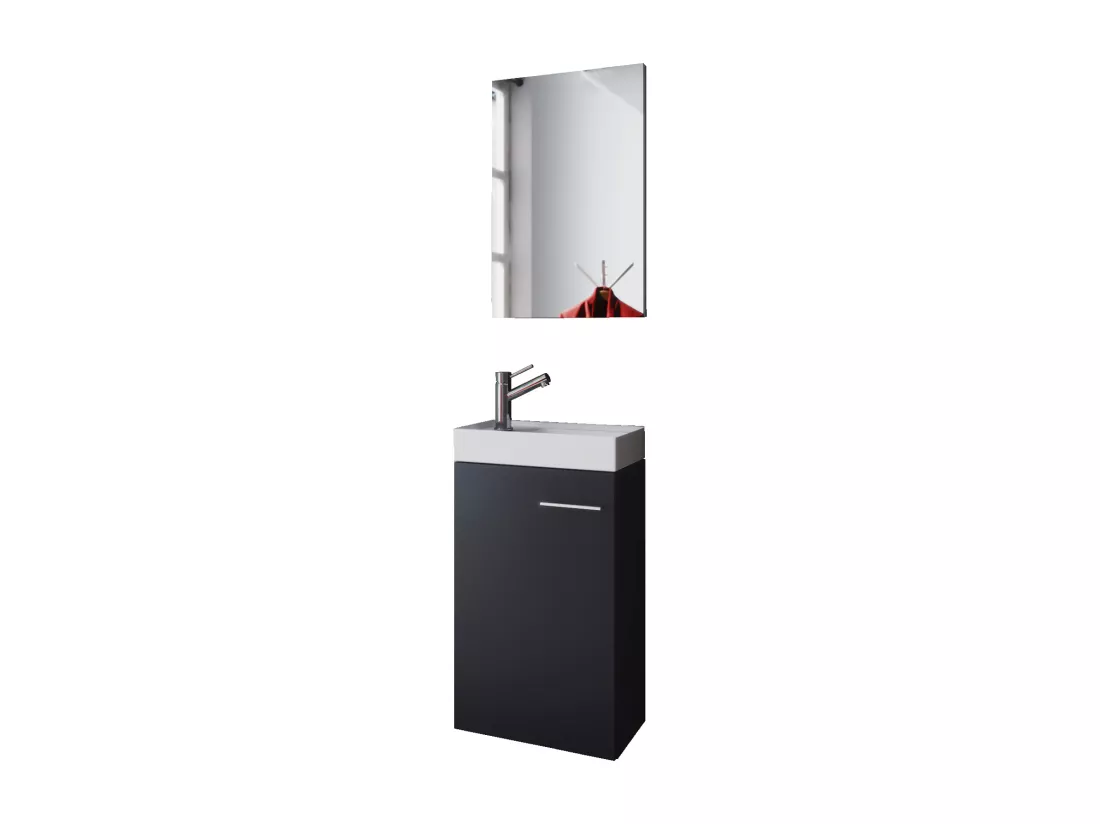 Plan de toilette Lavabo Miroir Garla