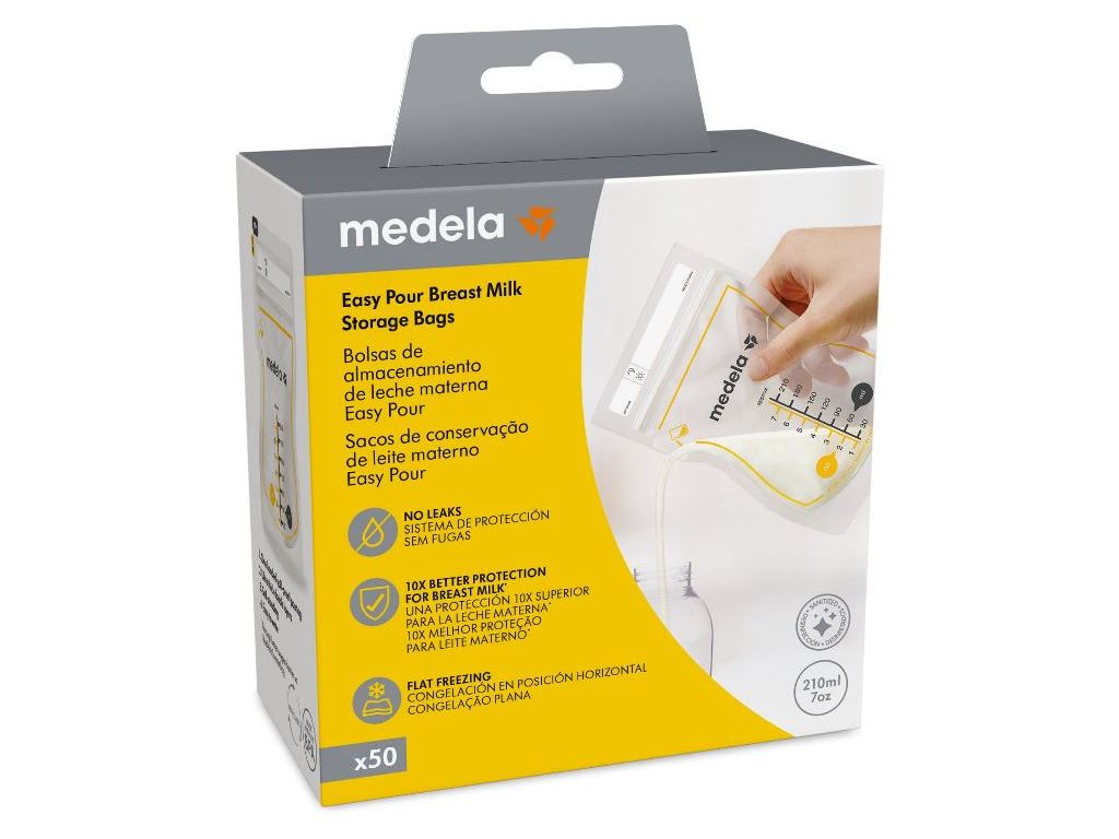 SACOS CONSERVAÇÃO MEDELA LEITE MATERNO 50UN