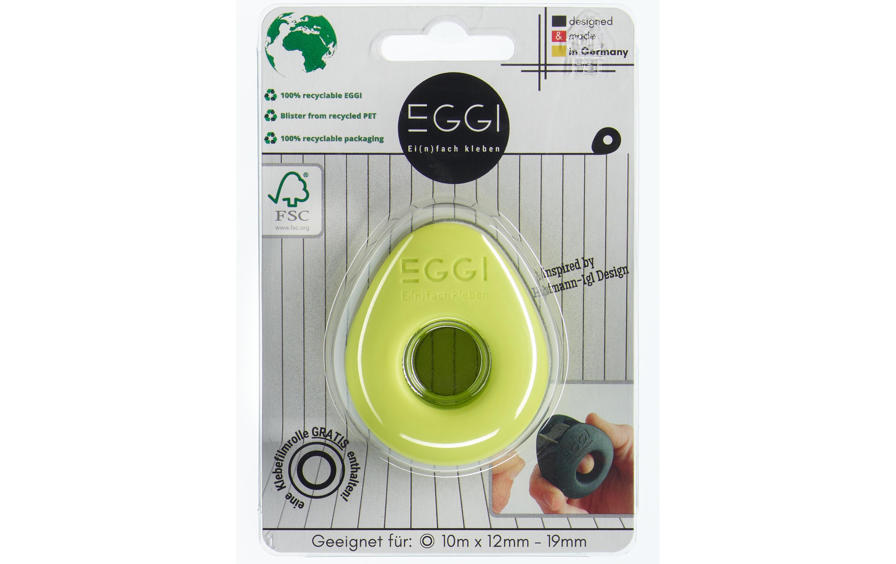 Handabroller 12 - 19 mm, GrünKlebebandabroller