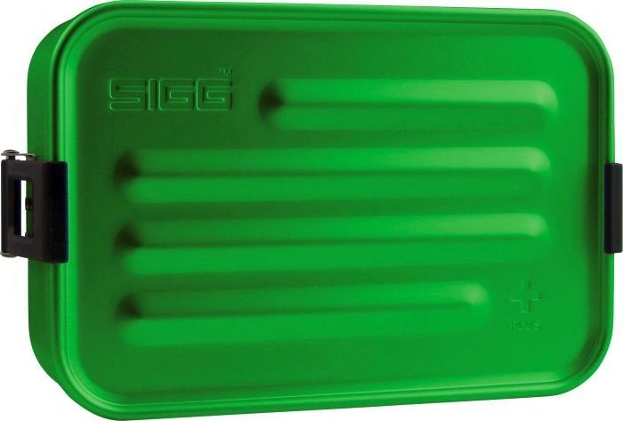 Brotdose METAL BOX PLUS S (17x11,7x6) in green