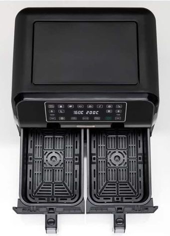Airfryer - Dubbel Kamersysteem - 8 Liter - 8 Programma's - Touchscreen