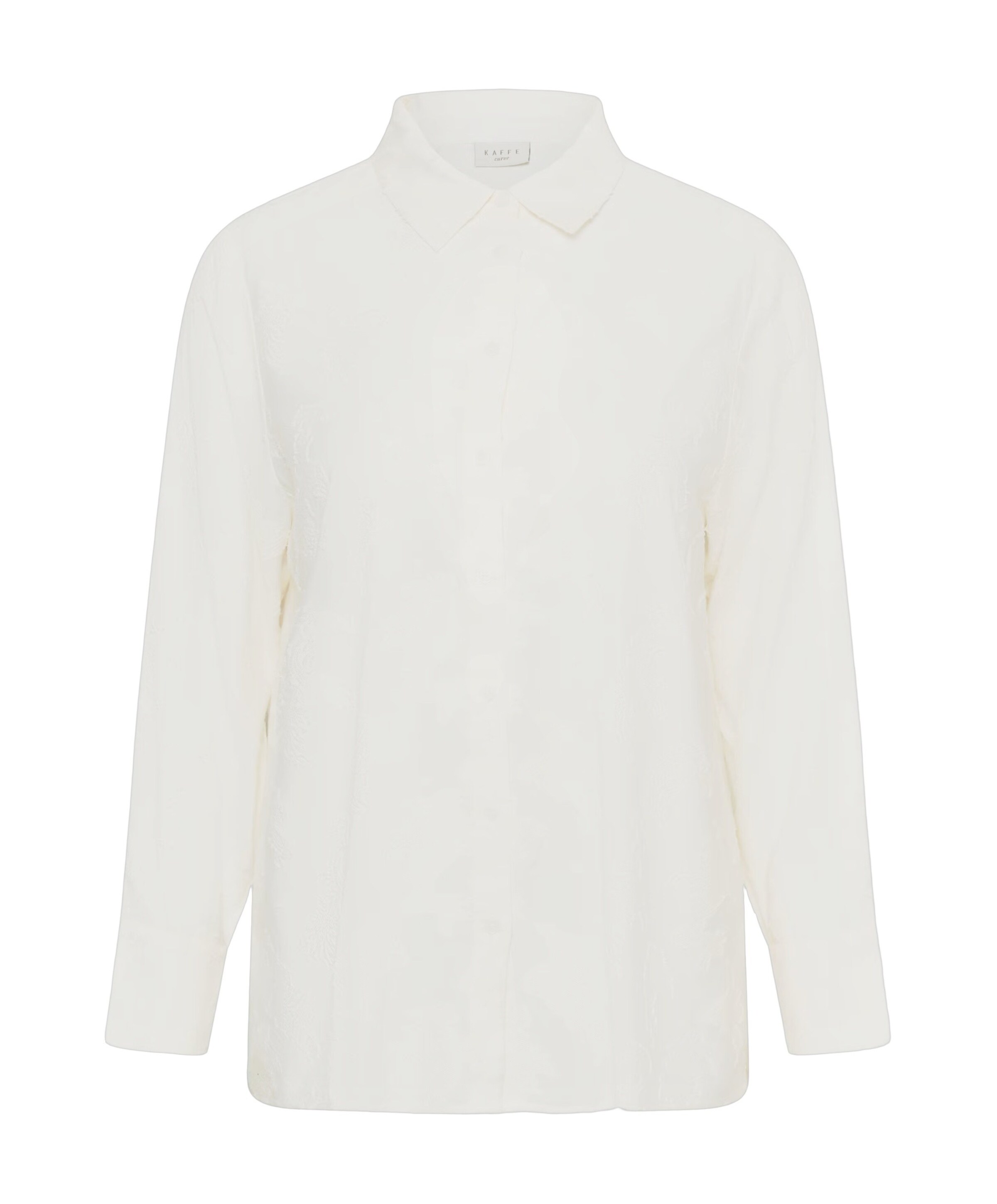 KAFFE Curve Dames blouse ecru