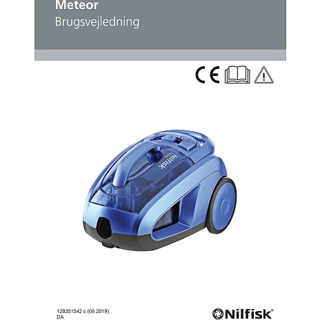 Nilfisk Meteor Classic poseløs støvsuger 800 W - blå