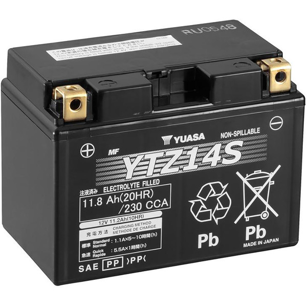 Yuasa - Batteries YTZ14S SLA AGM