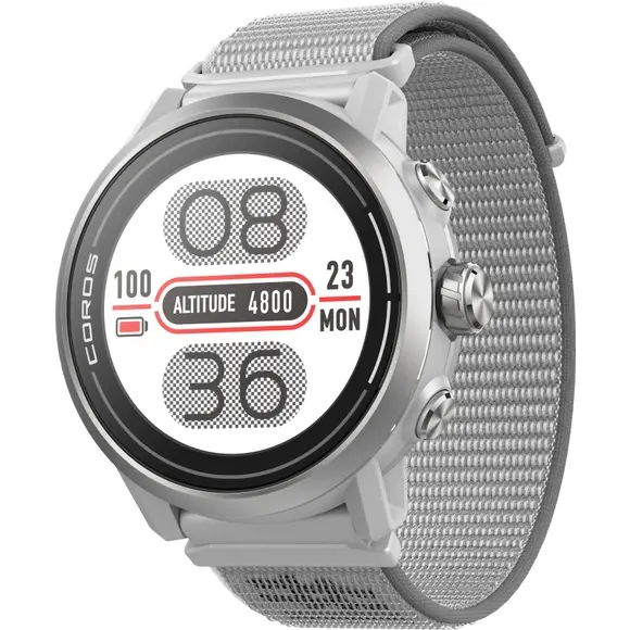 Coros APEX 2 Premium GPS Sporthorloge Grijs