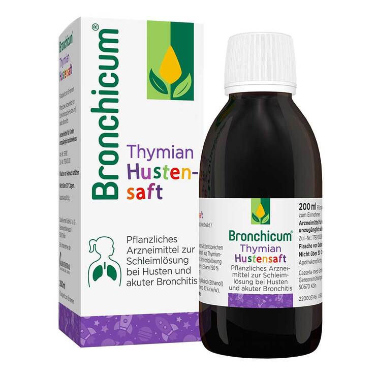 Bronchicum® Thymian Hustensaft, 200 ml