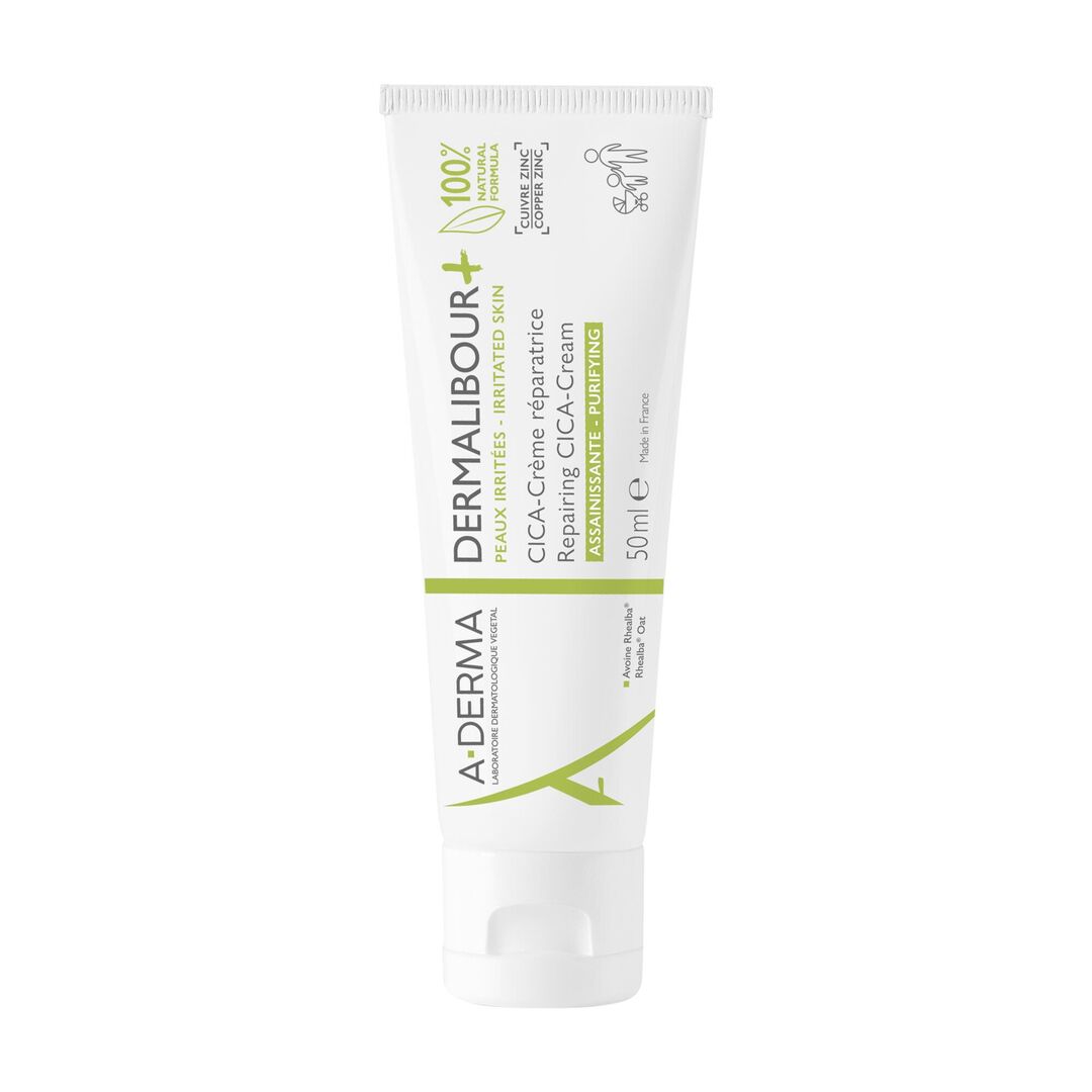 Dermalibour + - Creme reparador purificante CICA - 50ml