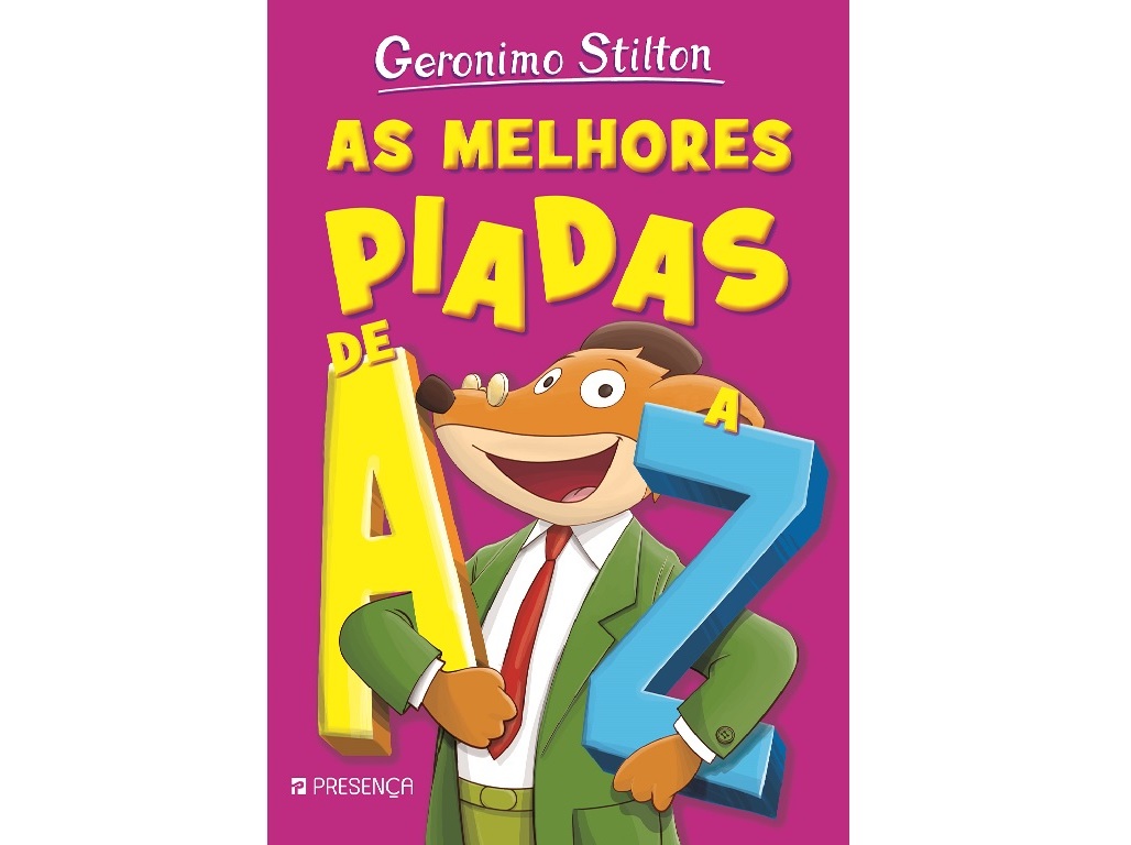 LIVRO AS MELHORES PIADAS DE A A Z N375 GERONIMO STILTON