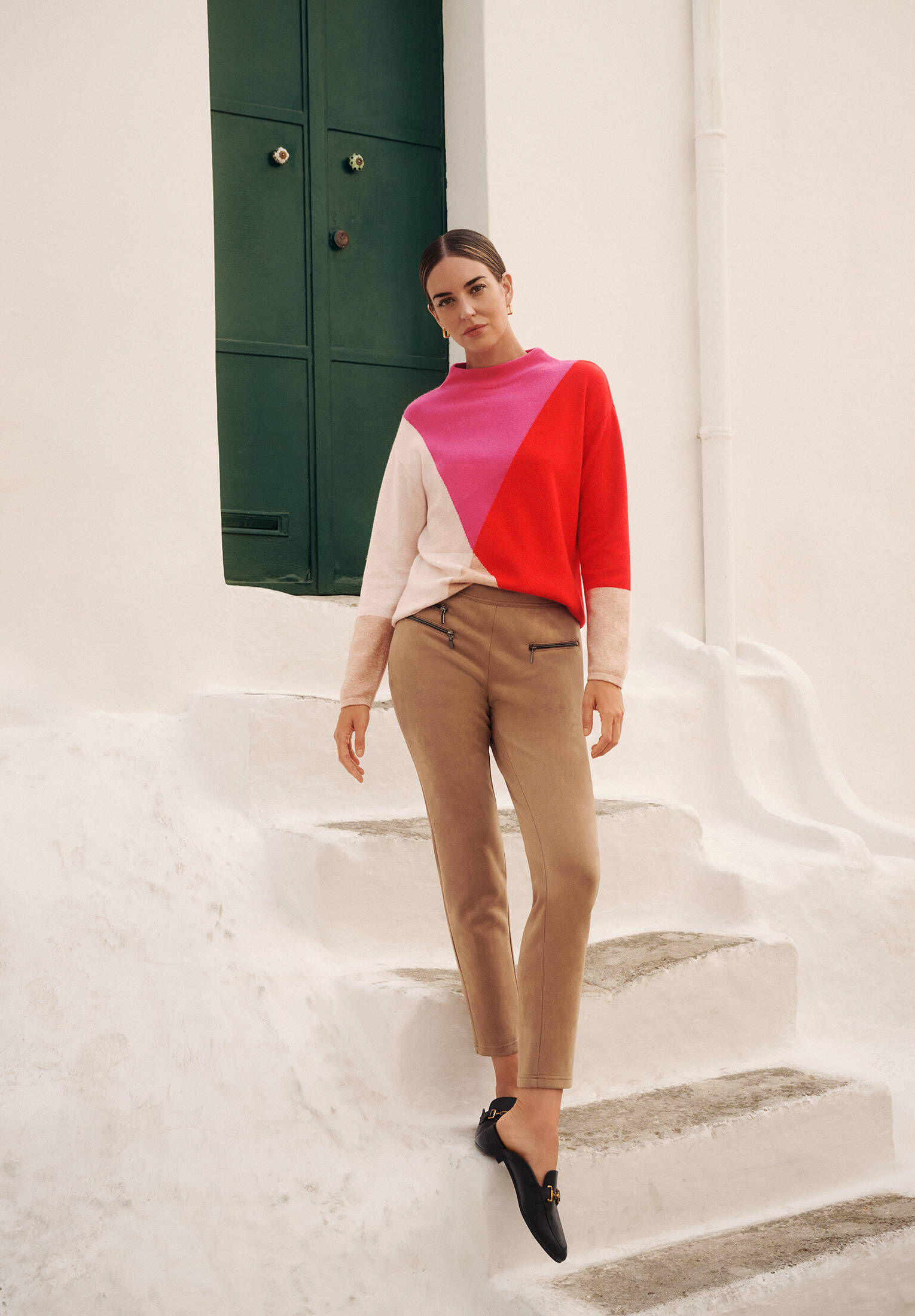 Betty Barclay| Damen Slim Fit-Hose mit Reißverschluss