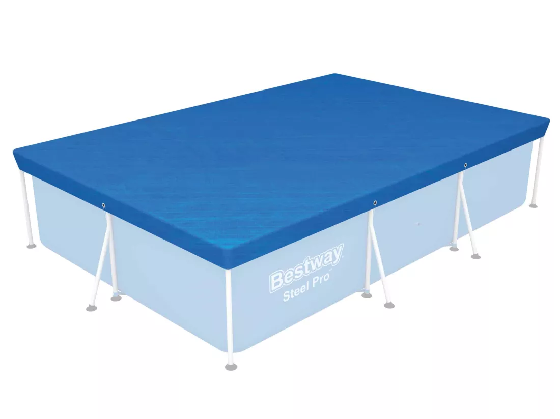 Bâche Hivernage pour Piscine Hors-sol Bestway 304x205 cm Rectangulaire