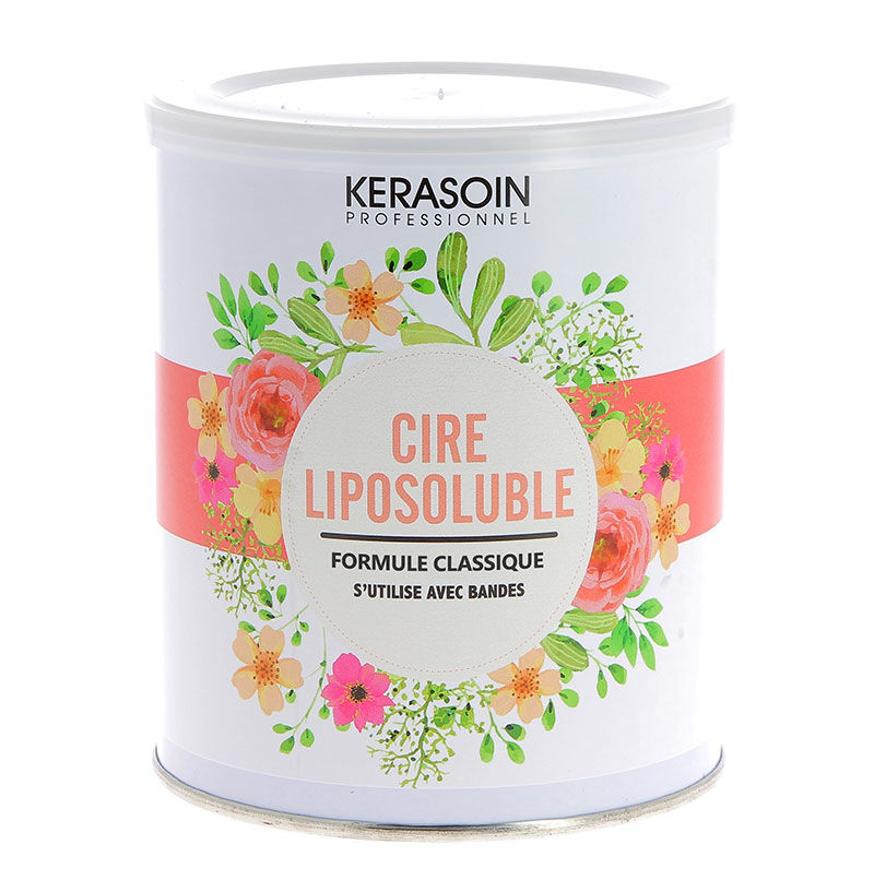 Pot de cire rose classique pour tous types de peaux 800ml