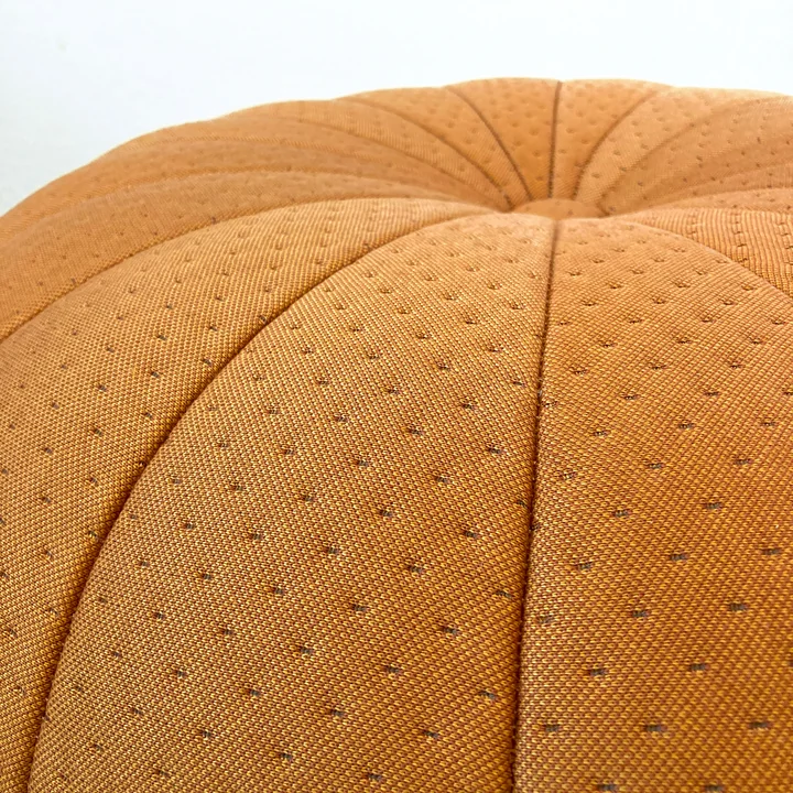 Hartô - Claudie Pouf, Ø 55 x H 46 cm, pearl