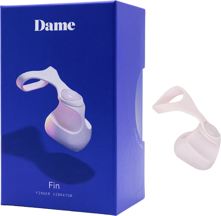 Dame Products DAME - FIN FINGER VIBRATOR QUARTZ Pink