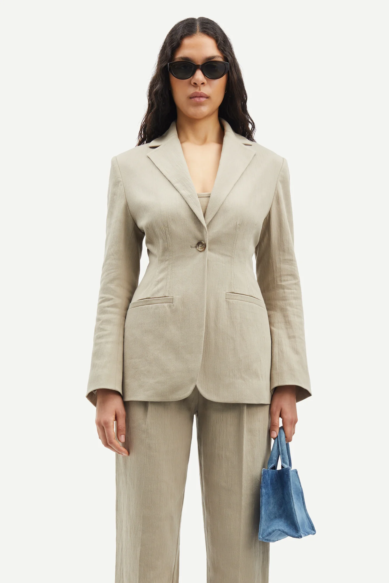 Samsøe Samsøe  Salima blazer - Chinchilla