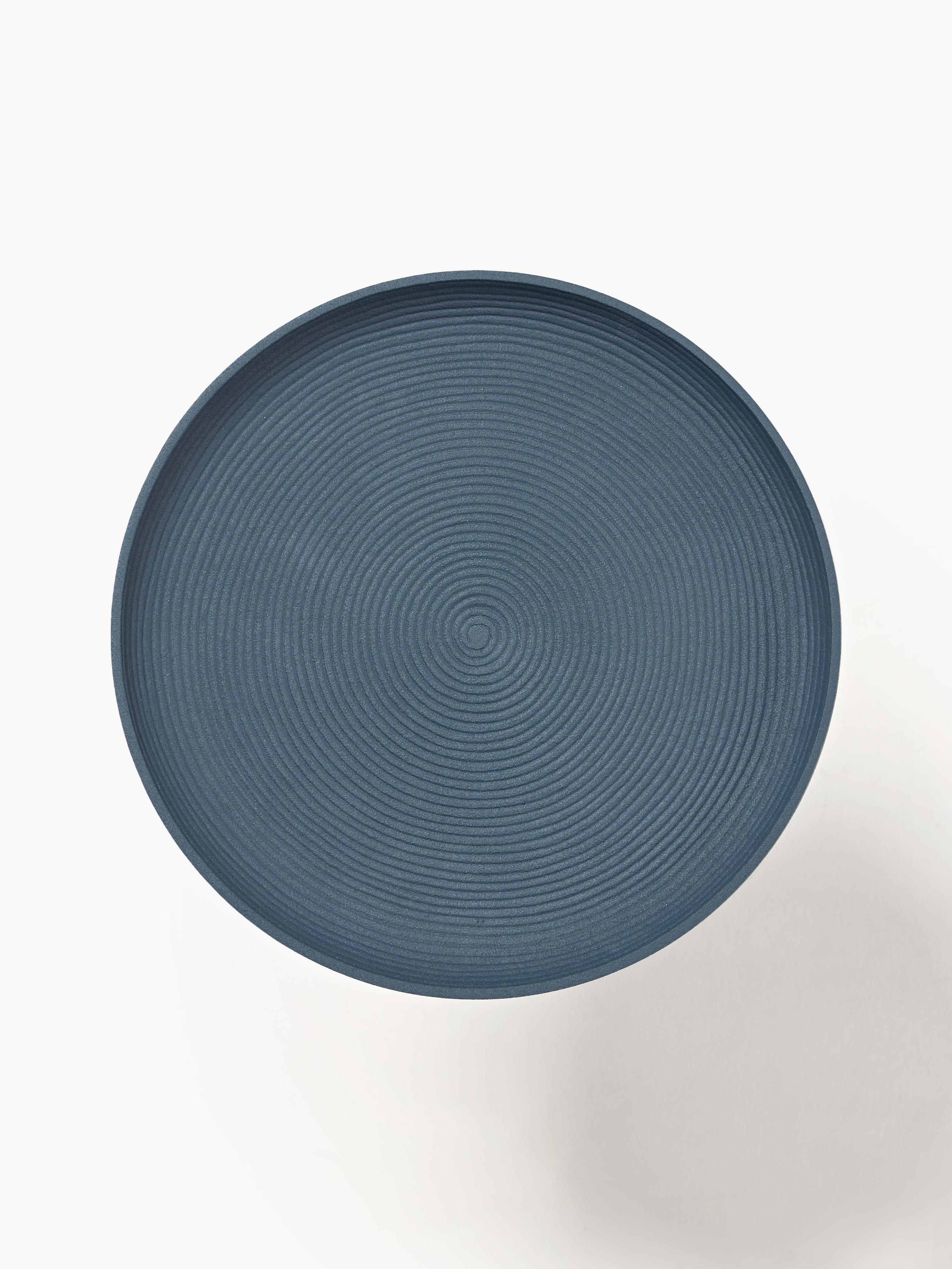 Ronde bijzettafel Ringar van metaal
