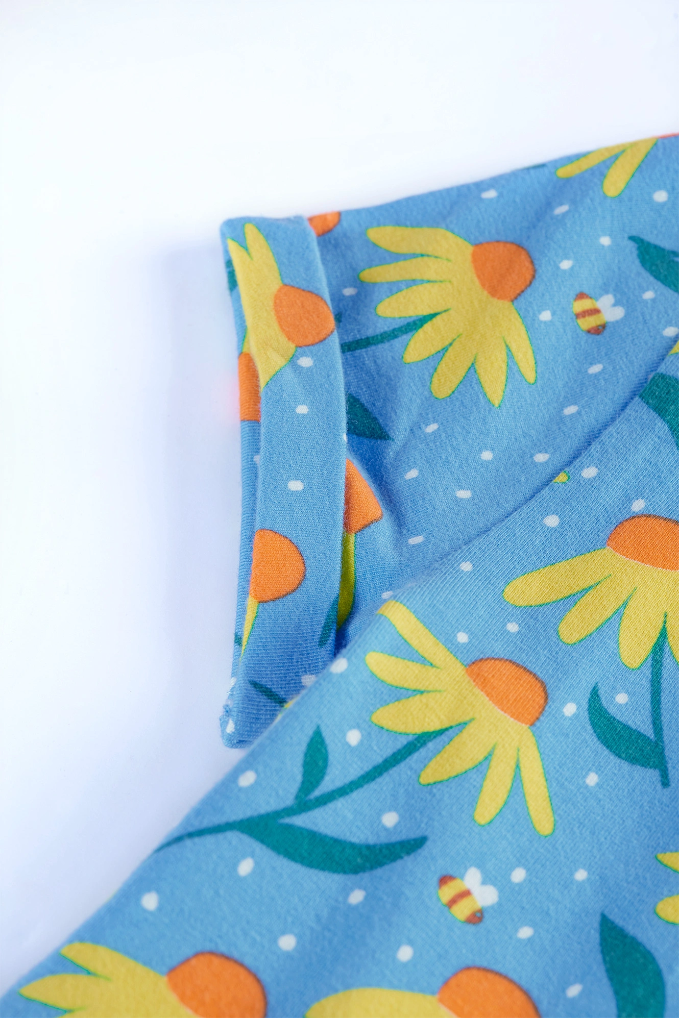 Kurzarmkleid ECHINACEA in blau