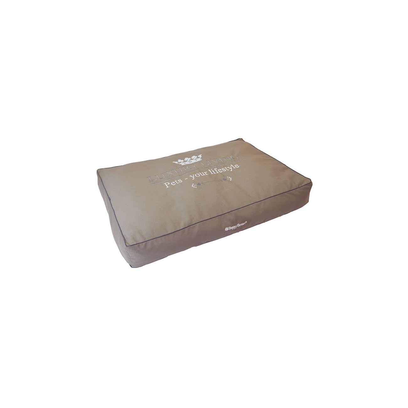 Happy House Liegekissen Luxury Living taupe M