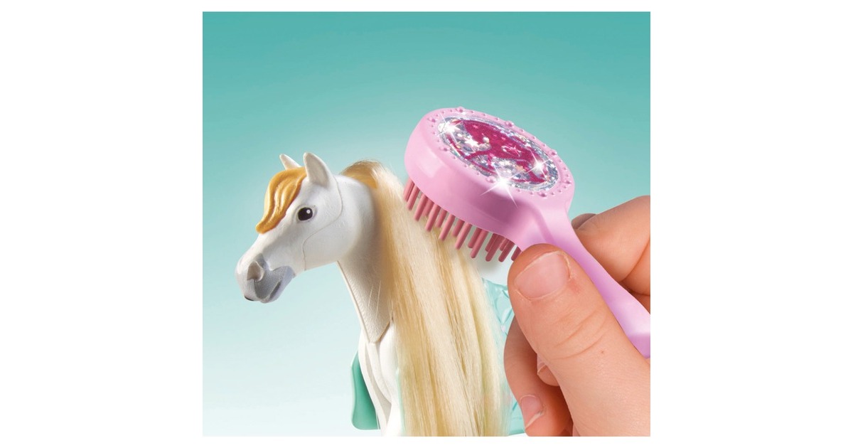 PLAYMOBILHorses of Waterfall - Isabella en leeuwin speelset Constructiespeelgoed  (71354)