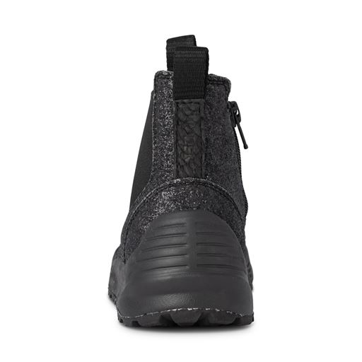 Woden Silja Glitter Støvler, Black, 28