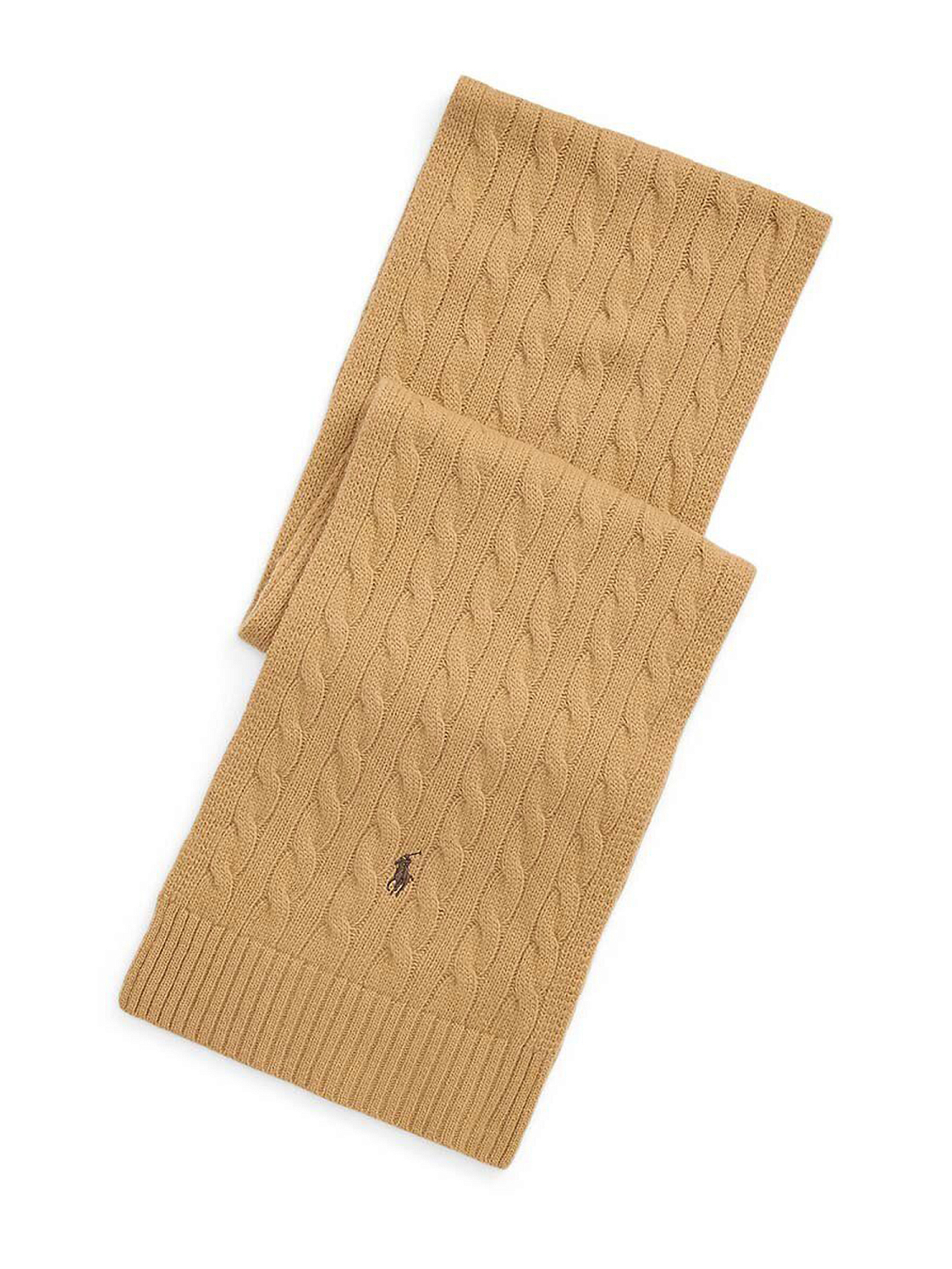 Polo Ralph Lauren Wool Camel Scarf