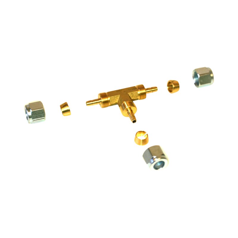 T-Einschraubverschraubung für Flexleitung D8/6/8mm