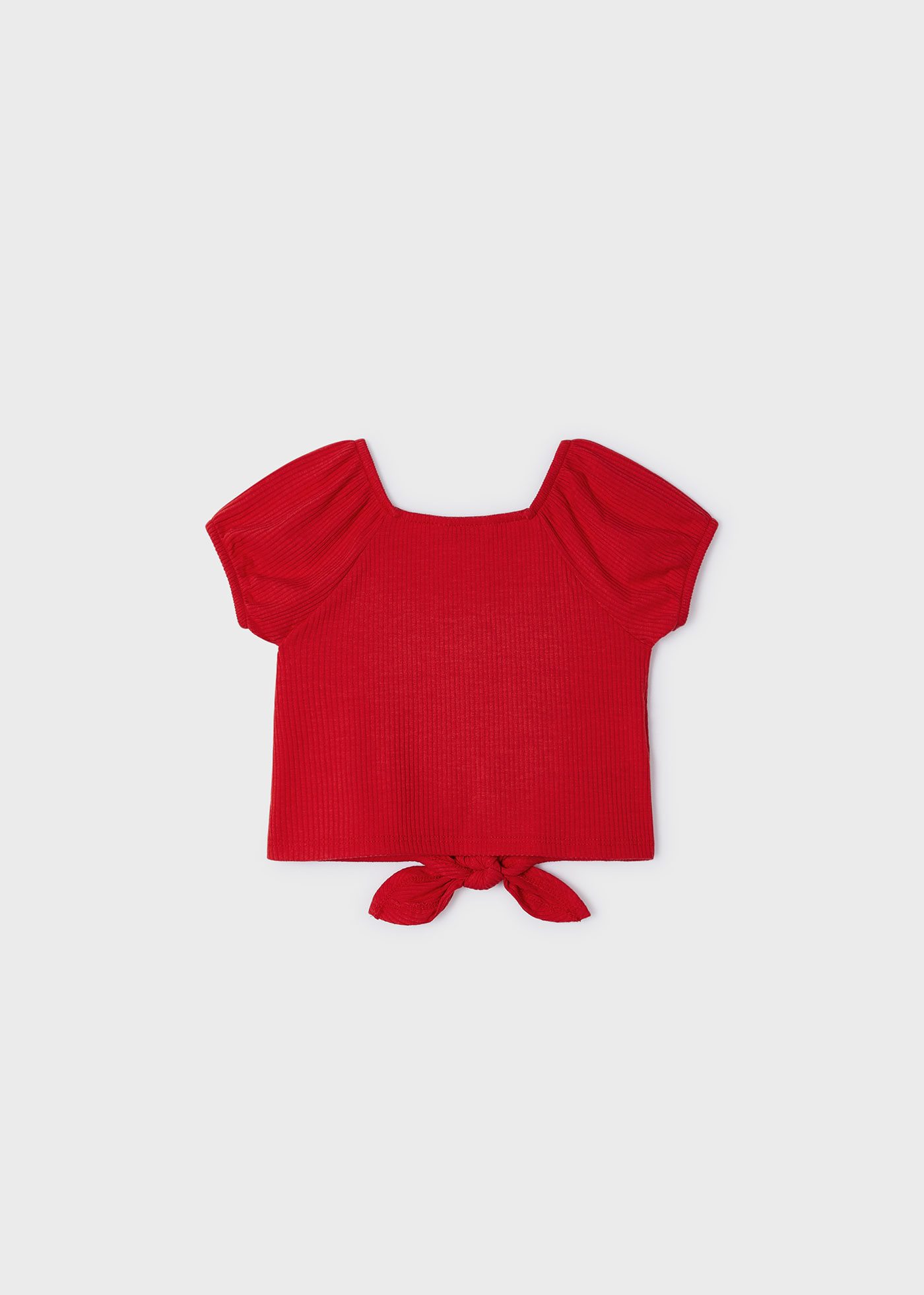 Camiseta canelada feminina, cor off-white