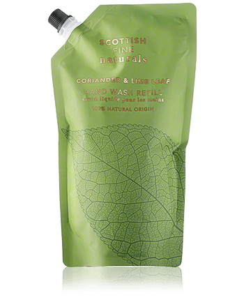 Scottish Fine Soaps Naturals Coriander & Lime Leaf Hand Wash Refill 600ml