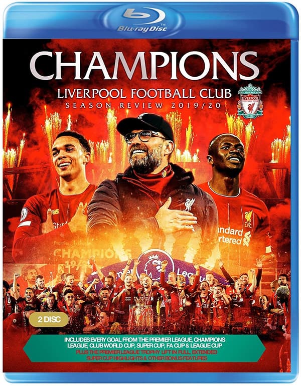 Champions: Liverpool Football Club Season Review 2019-20 (Blu-ray) (2 disc) (Import)