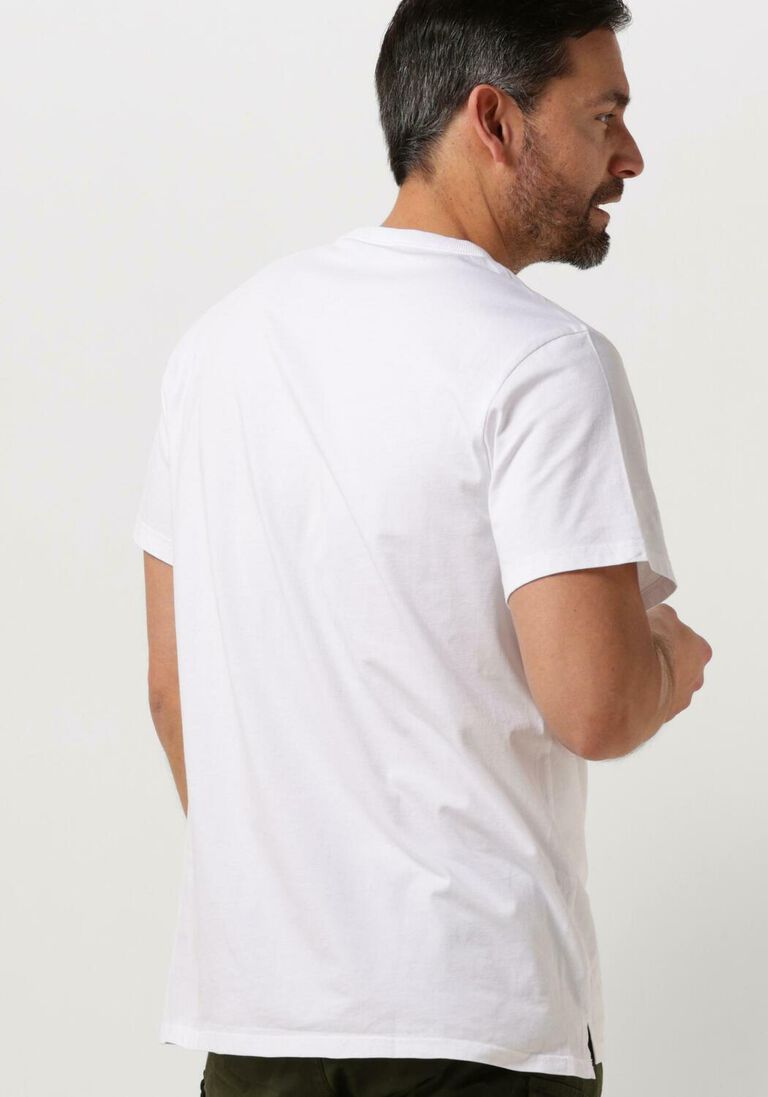 G-STAR RAW witte g-star raw t-shirt nifous r t