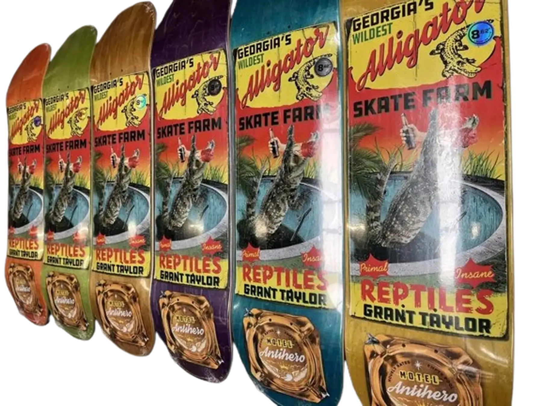 Antihero Motel 18 Skateboard Deck | SkatePro