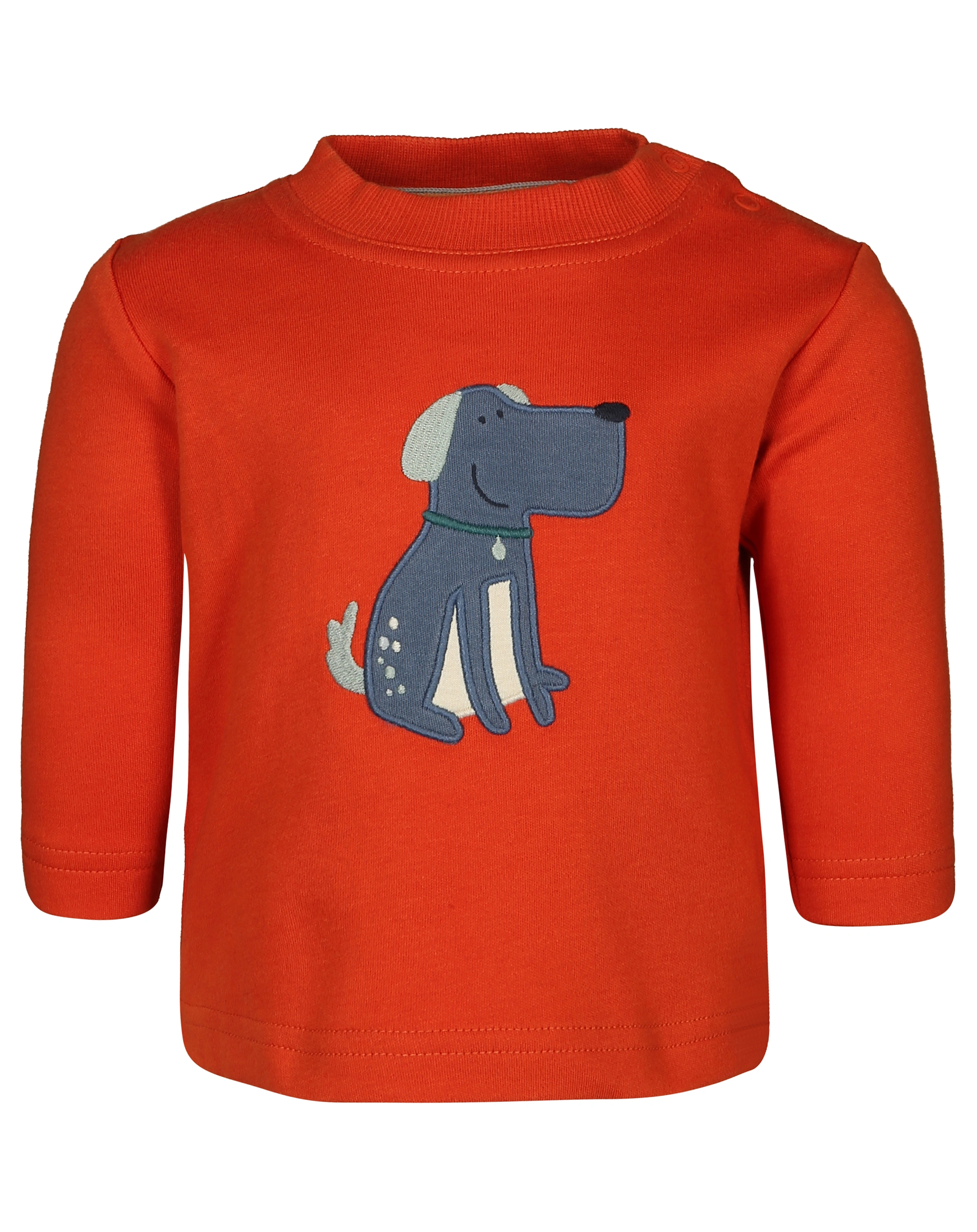 Langarmshirt HUND - BABY in orange