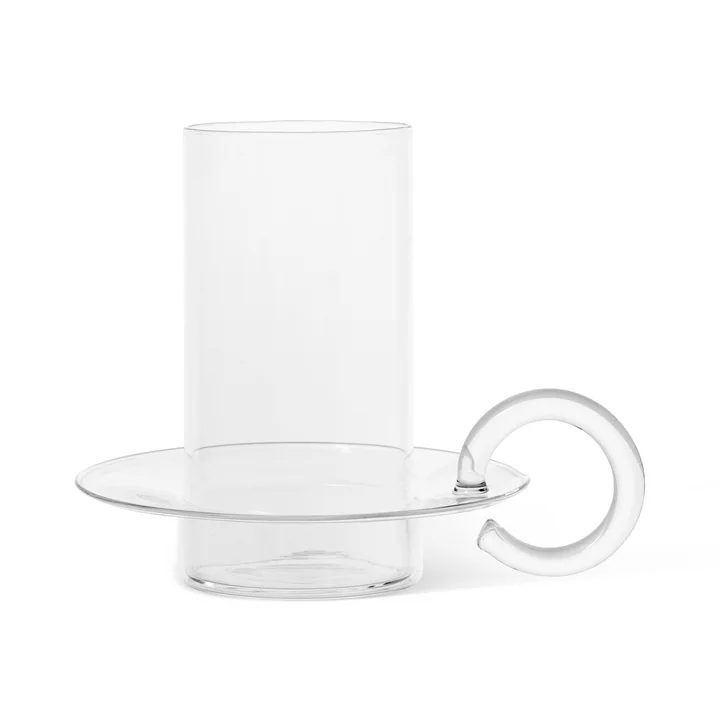 Ferm Living - Luce Kerzenhalter Glas, klar
