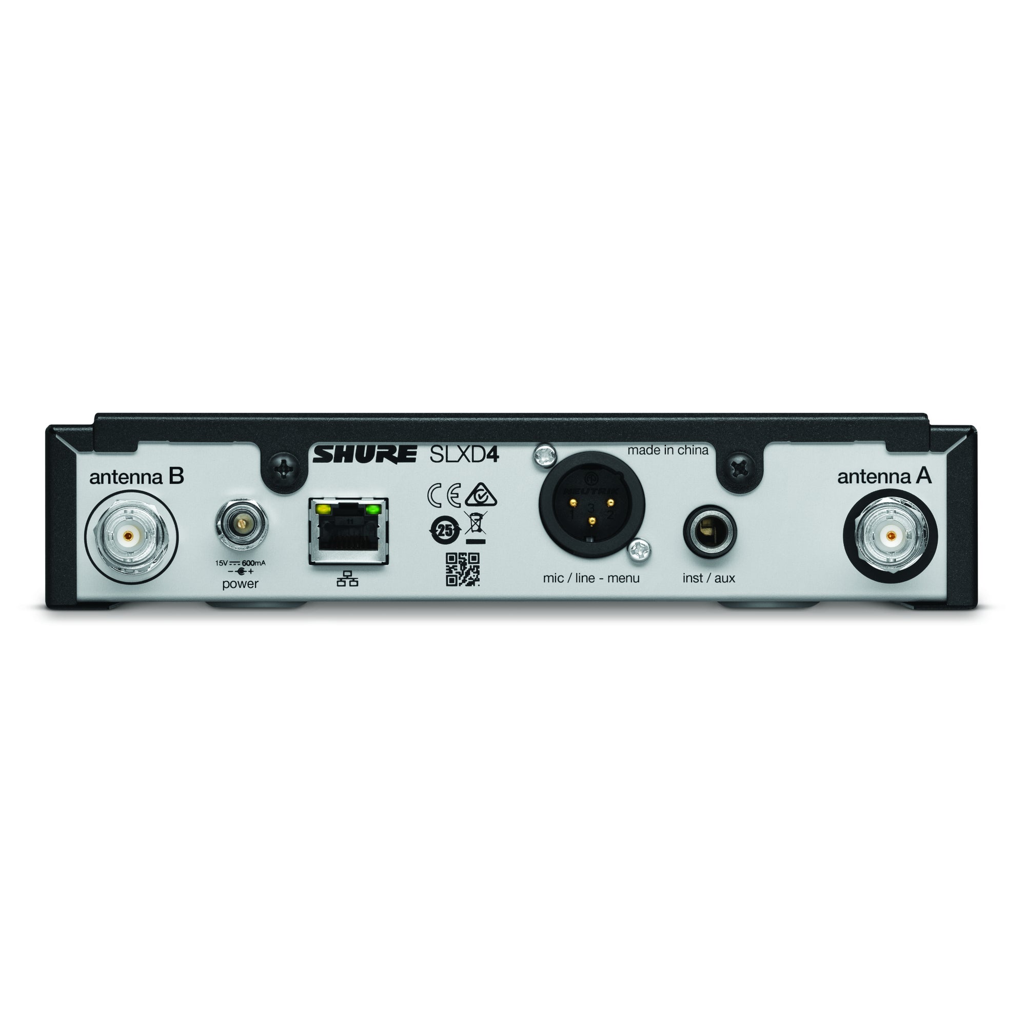 Shure SLXD14/98H-K59 draadloze instrumentmicrofoon (606 - 650 MHz)