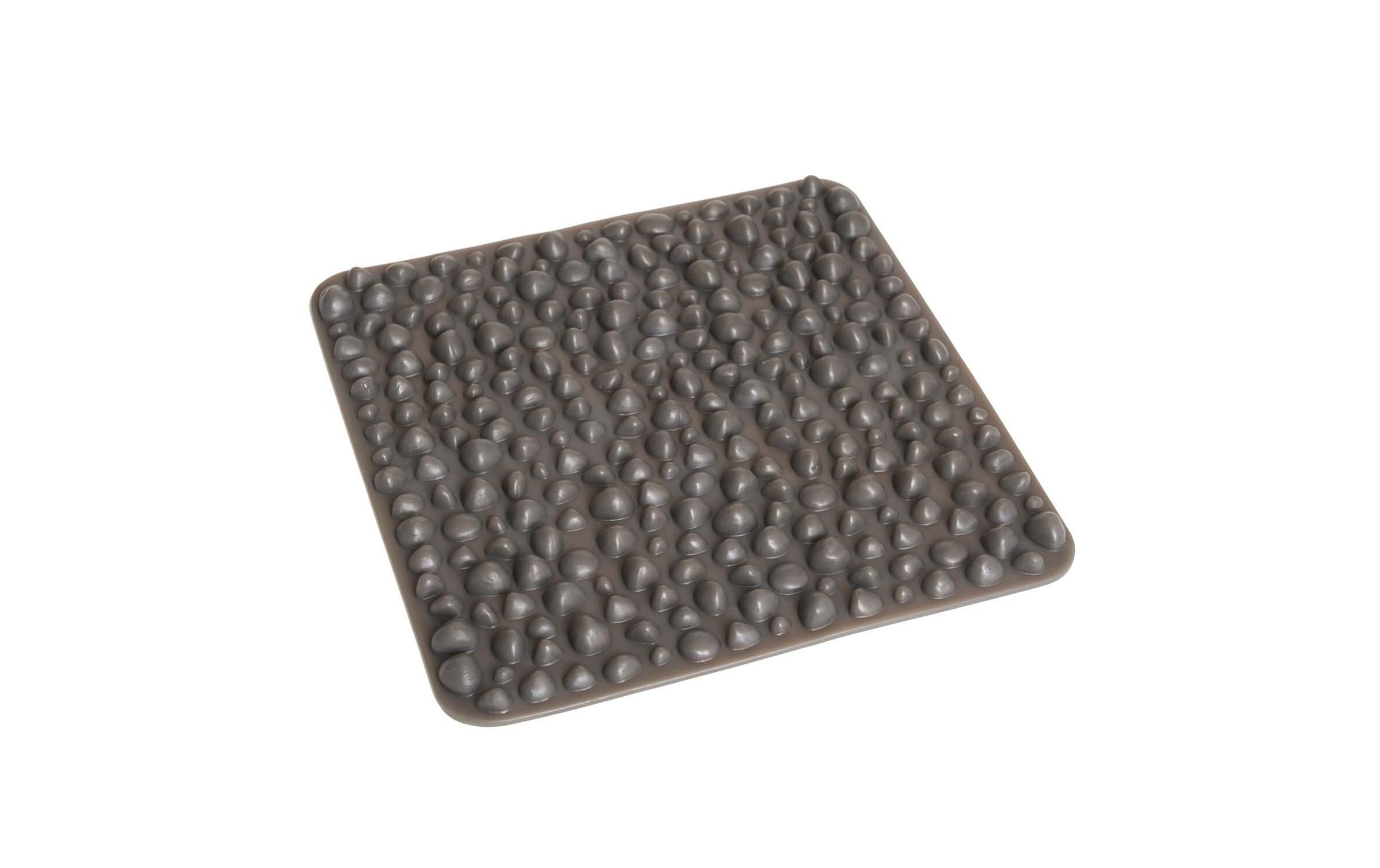 Step Fit Matte grau<br>Für Massage der Fussreflexzonen und für das Balancetraining