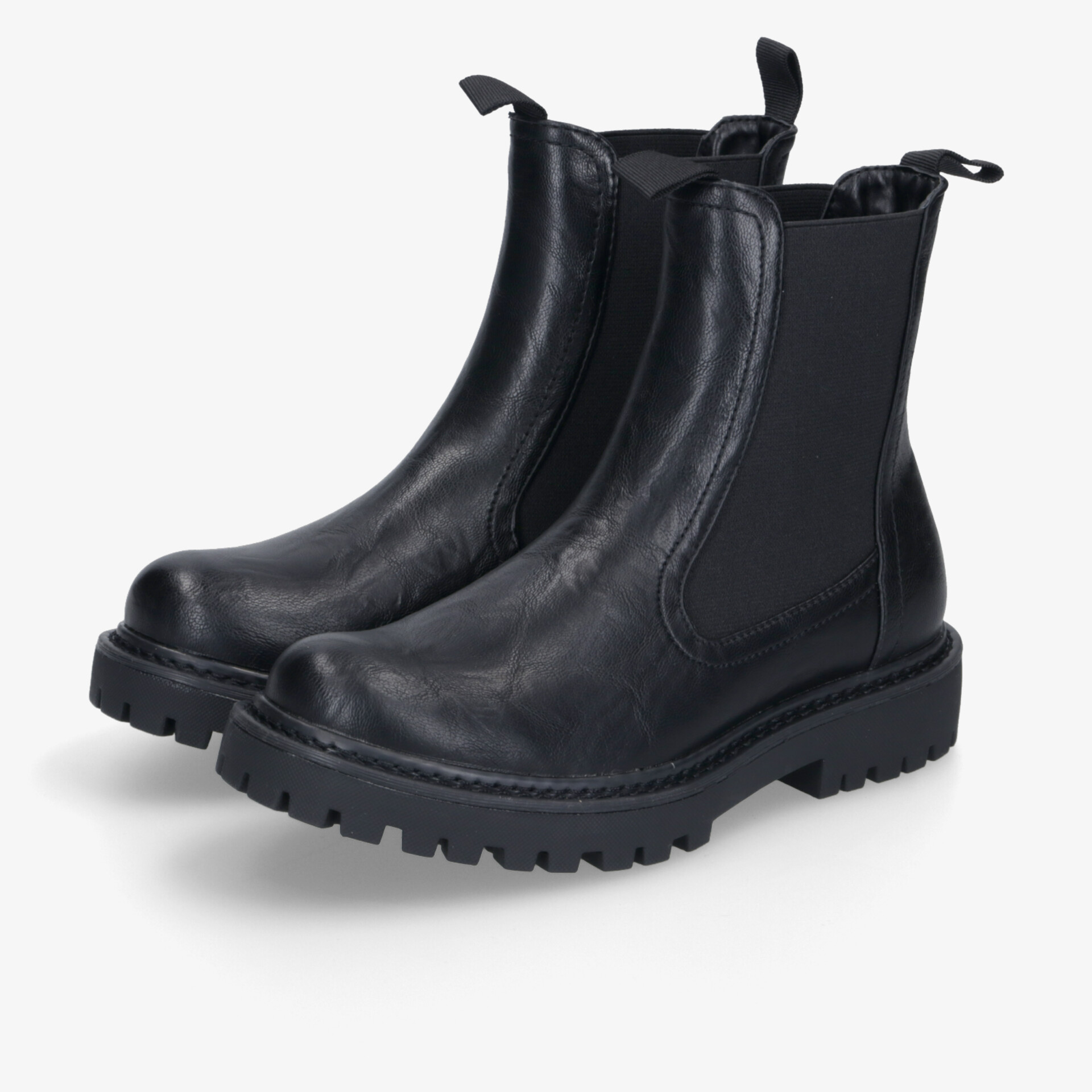 street shoes Damen Chelsea Boots schwarz