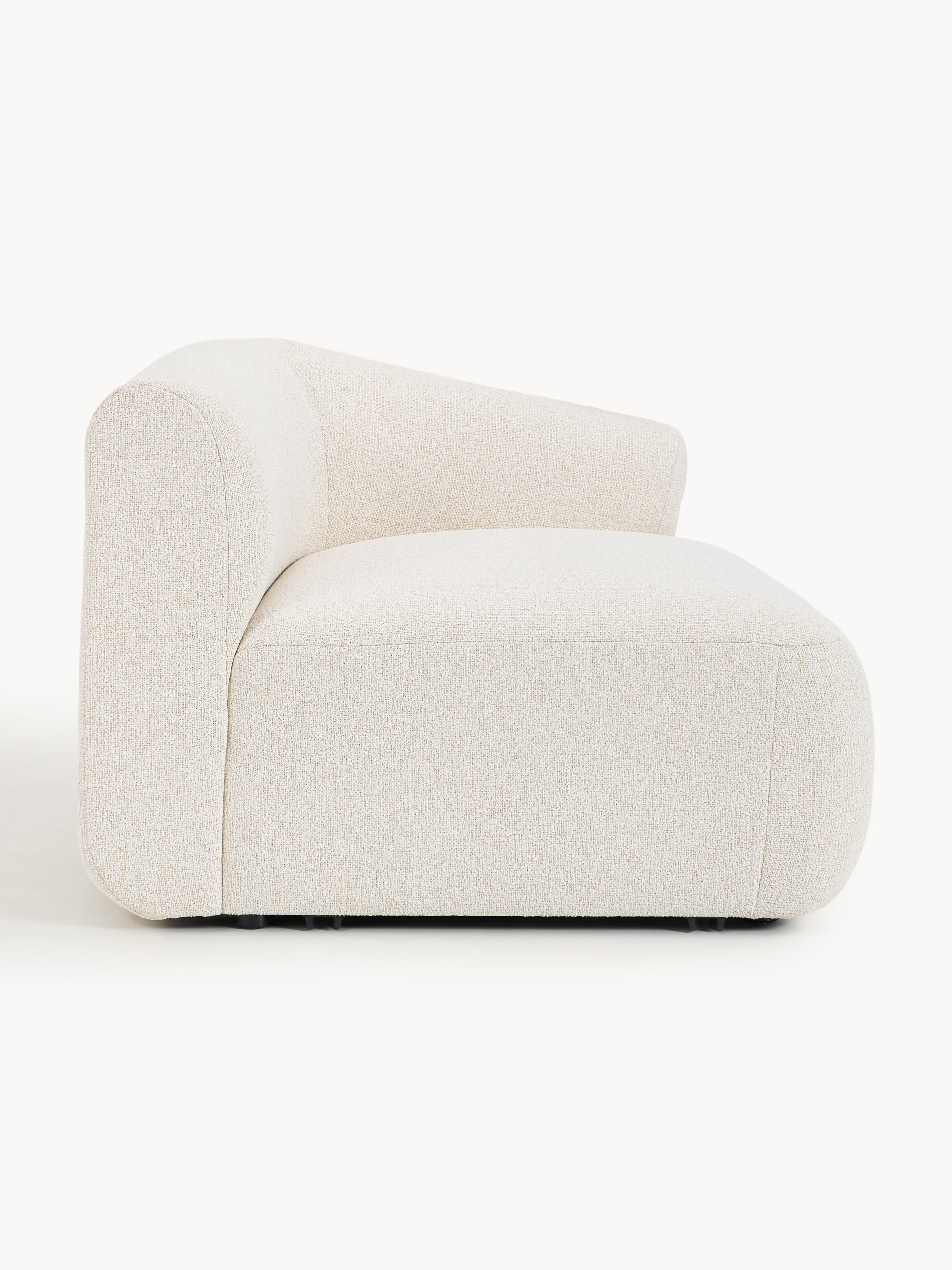 Bouclé hoekmodule Sofia
