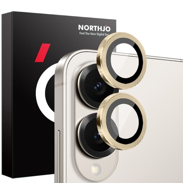 NORTHJO til Samsung Galaxy S25 Edge Hærdet Glas Kameralinsebeskytter