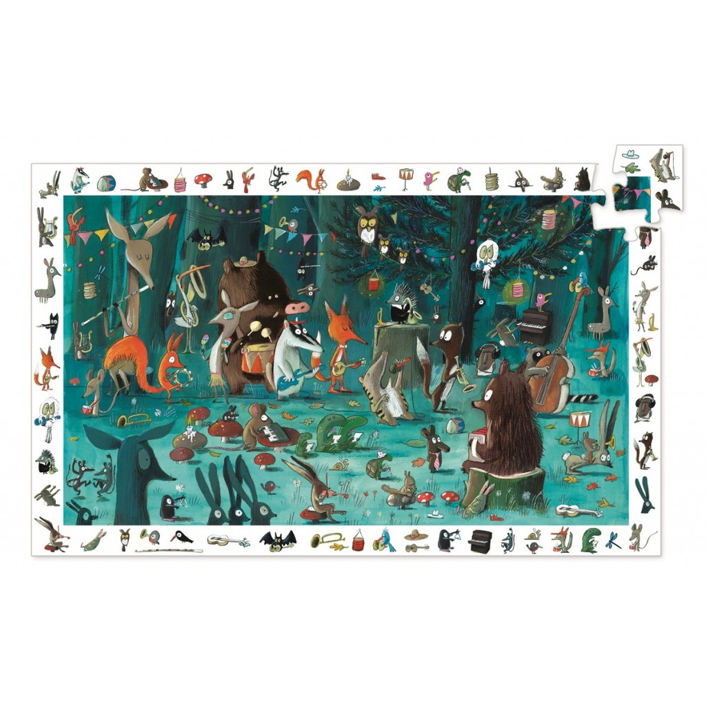 Puzzle Observation - L'Orchestre - 35 Pièces