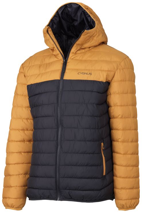 CygnusFREIZEITJACKE MIT KAPUZE - schwarz